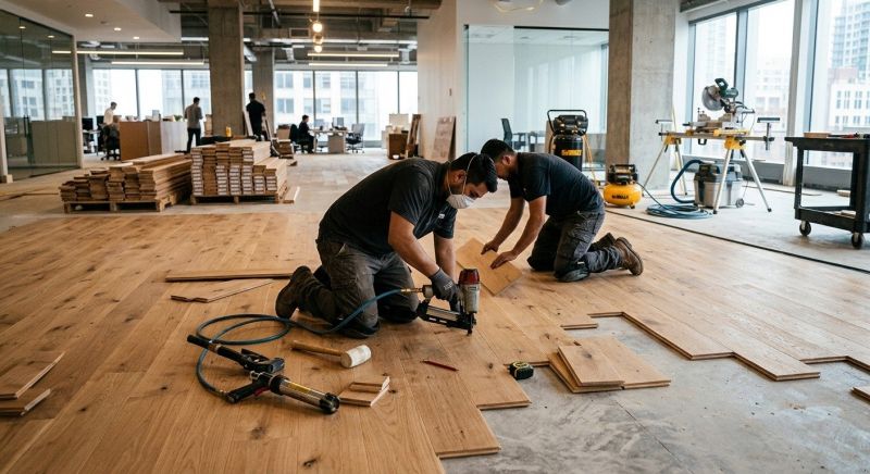 Commercial Hardwood Service in Auburn, ME
