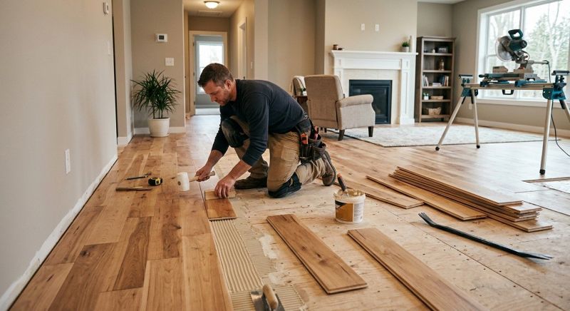Engineered Wood Installation in Yarmouth, ME