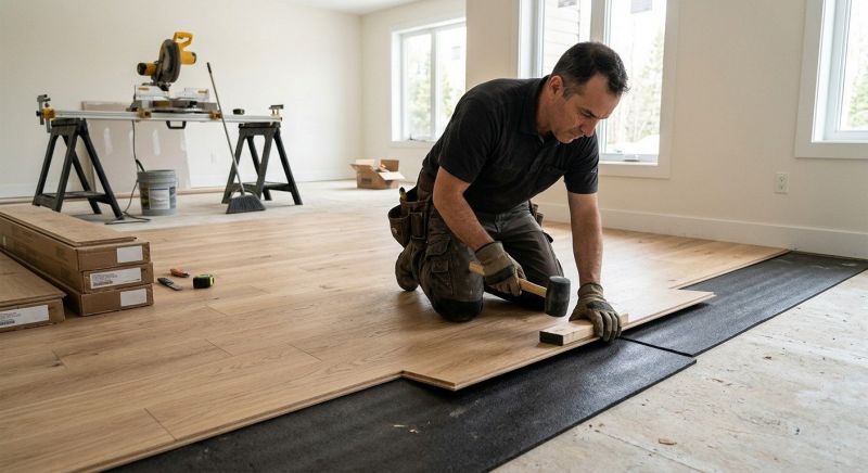 Engineered Wood Installation in Yarmouth, ME