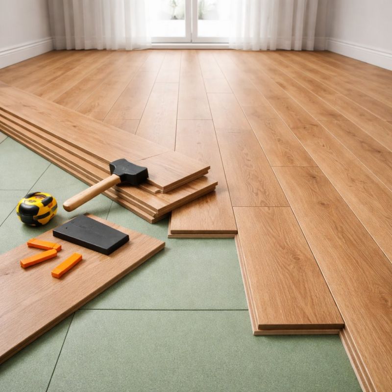 Laminate Floor Installation in Brunswick, ME