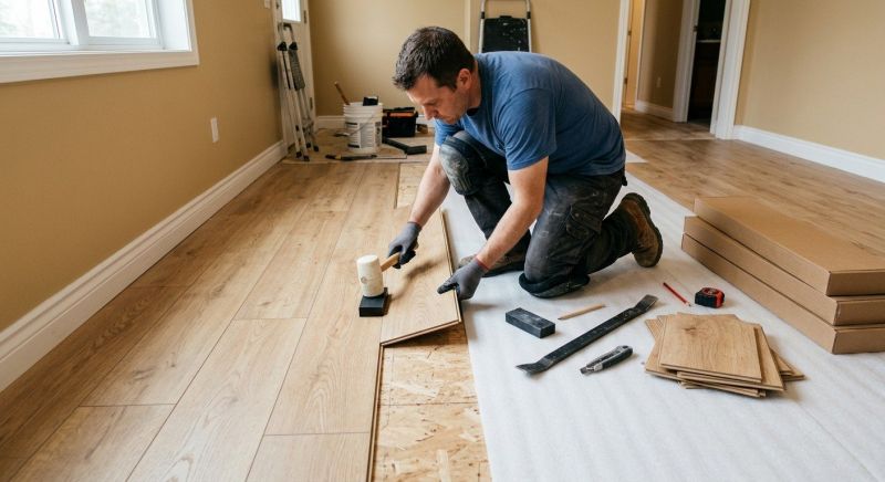 Laminate Floor Remodeling in Yarmouth, ME