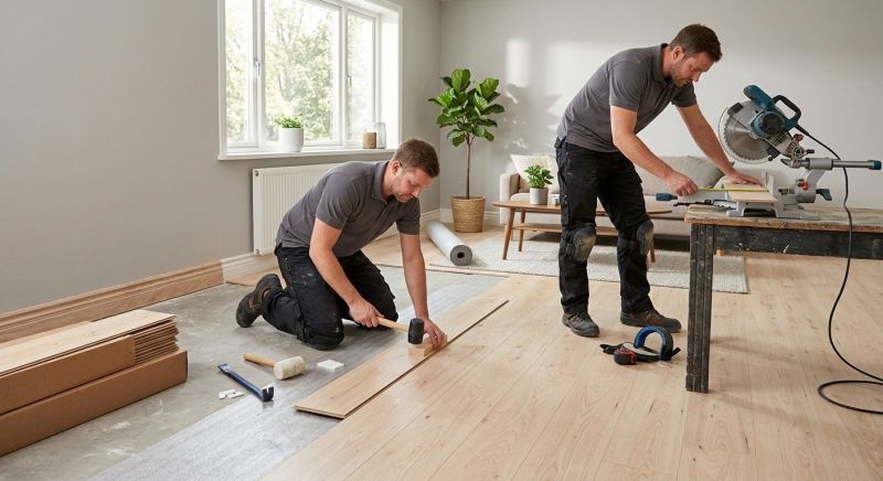 Laminate Wood Installation in Yarmouth, ME