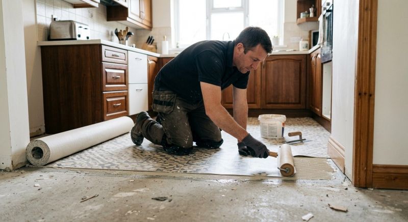 Linoleum Floor Installation in Auburn, ME