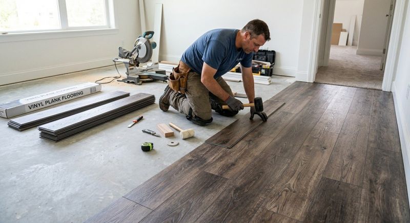 Linoleum Floor Installation in Phippsburg, ME