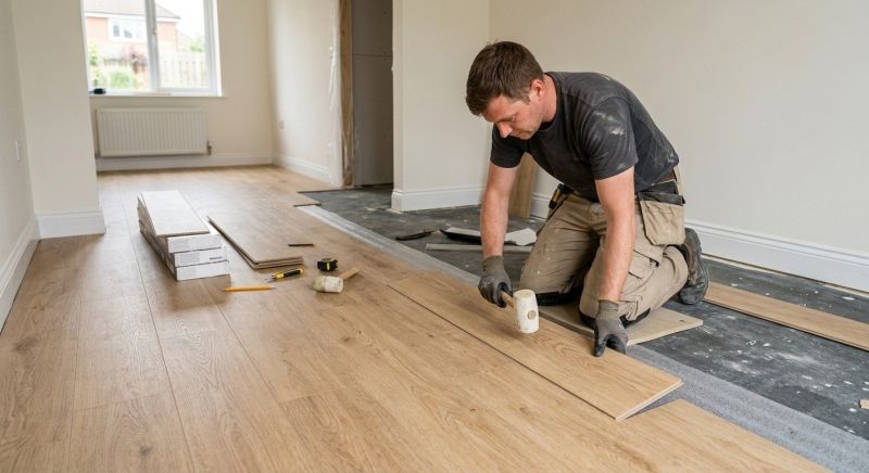 Linoleum Floor Installation in Steep Falls, ME