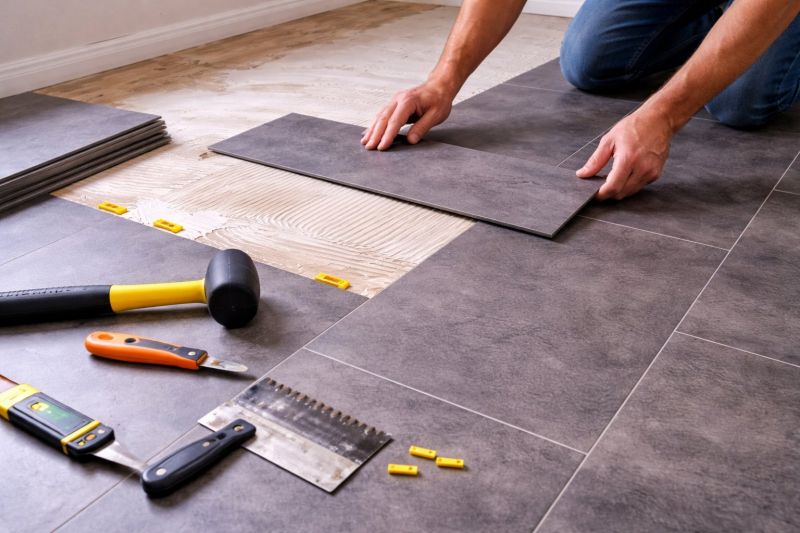 Luxury Vinyl Tile Installation in New Gloucester, ME
