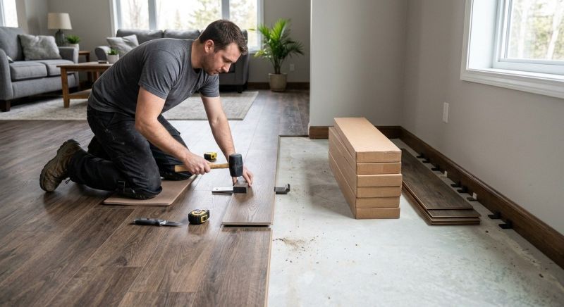 Luxury Vinyl Tile Installation in Phippsburg, ME
