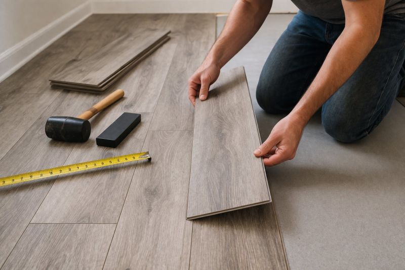 Luxury Vinyl Tile Installation in Steep Falls, ME