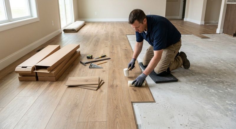 Lvt Flooring Installation in Freeport, ME
