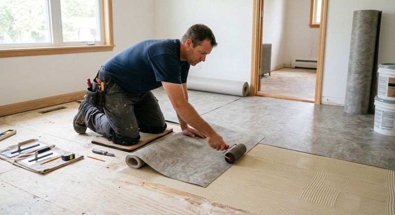 Sheet Flooring Installation in Saco, ME
