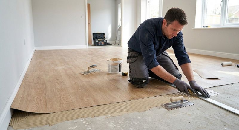 Sheet Flooring Installation in Saco, ME
