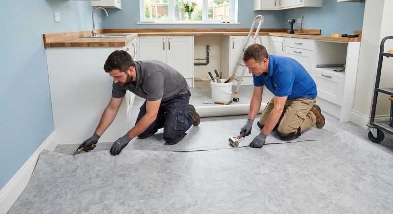 Sheet Linoleum Installation in Yarmouth, ME