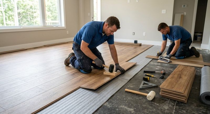 Vinyl Flooring Installation in Buxton, ME