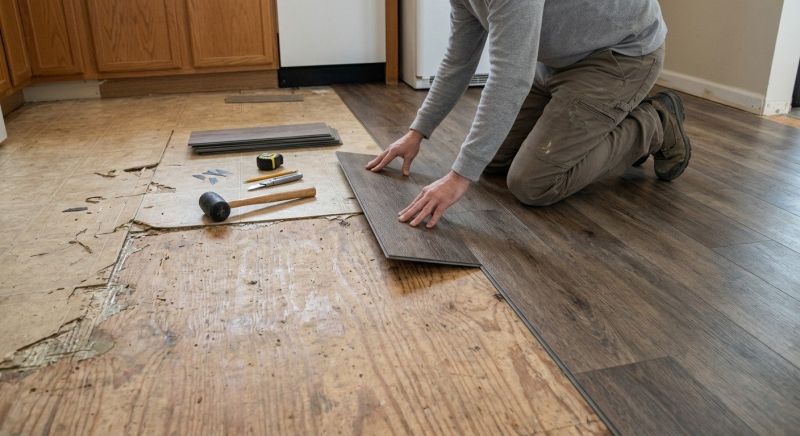 Vinyl Flooring Installation in Cumberland County, ME