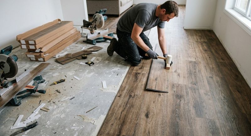 Vinyl Flooring Installation in Gorham, ME