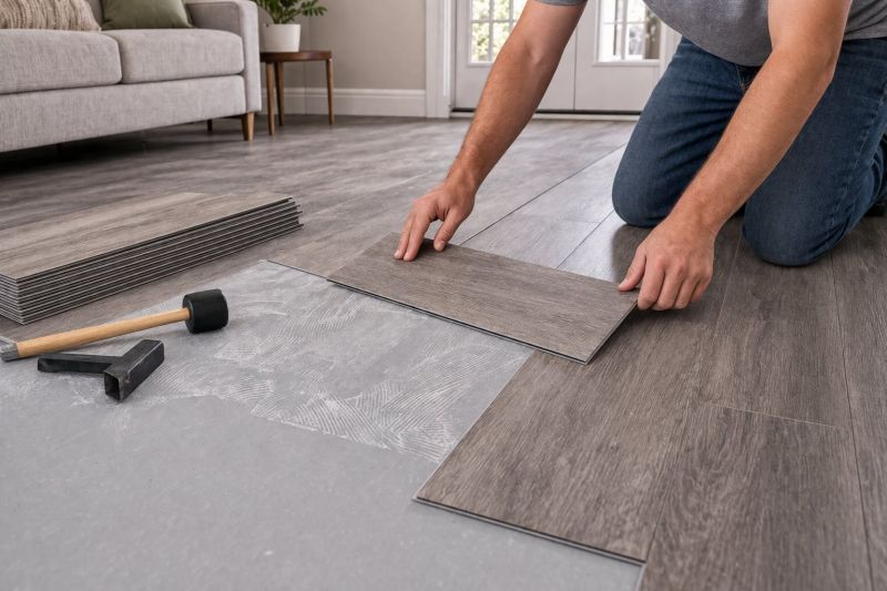 Vinyl Flooring Installation in Gray, ME