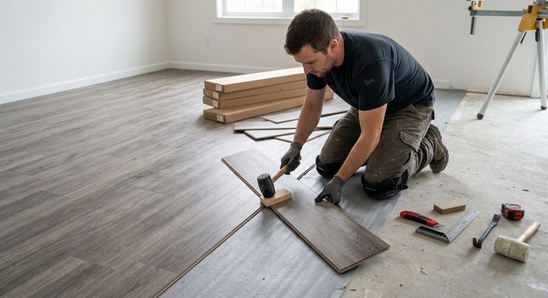 Vinyl Flooring Installation in Naples, ME