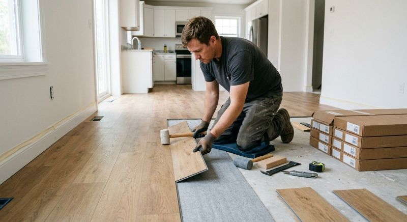 Vinyl Flooring Installation in Naples, ME